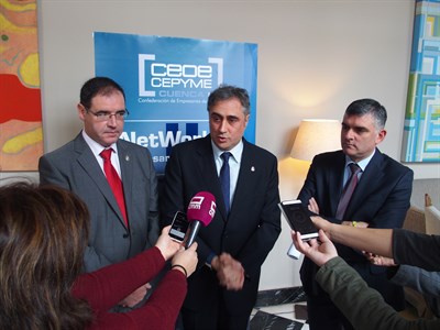 Mariscal manifiesta el apoyo del Consistorio a las empresas y emprendedores de Cuenca y provincia    