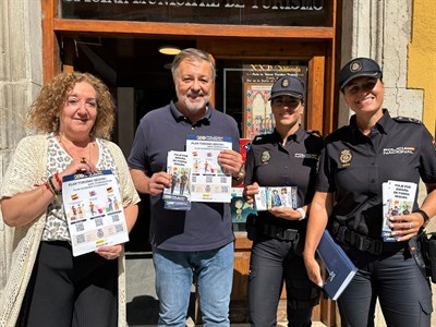 ‘Cuenca, ciudad segura’ es la campaña de seguridad de Policía Nacional y Ayuntamiento de Cuenca para el verano 2025