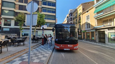 El servicio de lanzaderas al Casco Antiguo vuelve a ponerse en marcha durante el puente de la Constitución