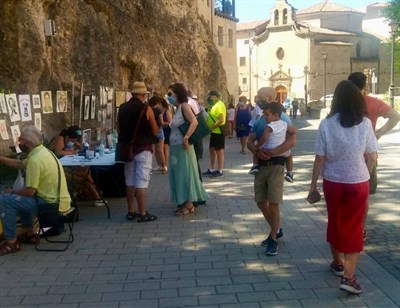 El Ayuntamiento, satisfecho con la acogida del Paseo del Arte al que ya se han sumado veinte los artistas locales
