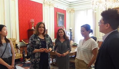 Representantes de una agencia de viajes visitan Cuenca para incluirla en su ruta de viajes por Europa