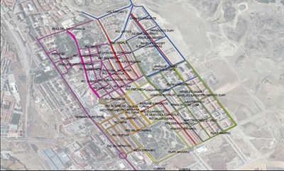 La limpieza intensiva implica restricciones de aparcamiento en el barrio de Villa Román