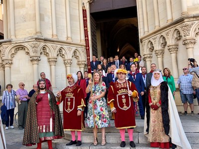 El Pendón de Alfonso VIII retorna a la Catedral en el día grande de San Mateo