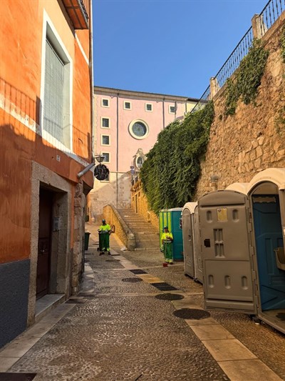 El Ayuntamiento de Cuenca destaca el gran y efectivo trabajo realizado por el Servicio de Limpieza en San Mateo