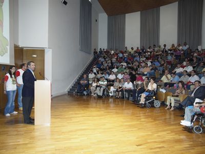 El alcalde asiste a la clausura del Proyecto de Integración Social del Discapacitado a través del Deporte