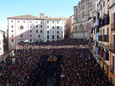 Mariscal destaca la normalidad y ‘buena acogida’ por parte del público de la procesión Camino del Calvario