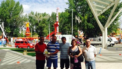 La Carrera Proinfancia consigue mil fichas para las atracciones del ferial que se entregarán a niños de familias sin recursos