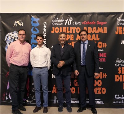 Mariscal destaca el gran acierto, una vez más, del cartel de esta XX Feria Taurina de San Julián 