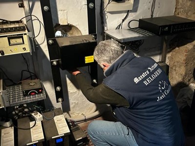 El Ayuntamiento de Cuenca pone a punto el reloj de la Torre de Mangana para la celebración de las preuvas