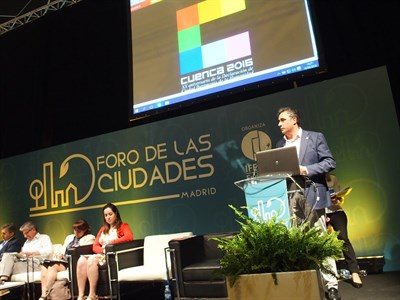 Mariscal representa a las Ciudades Patrimonio en el II Foro de las Ciudades