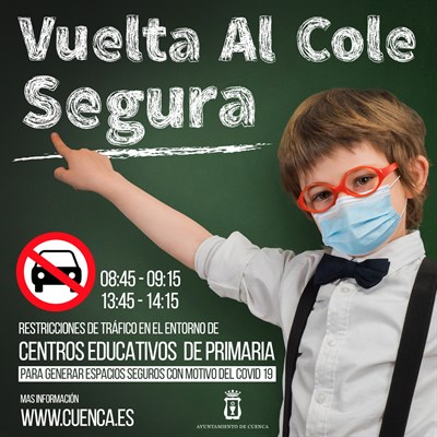 Este jueves se retoman los cortes de tráfico en el entorno de los colegios de la capital para generar espacios seguros 