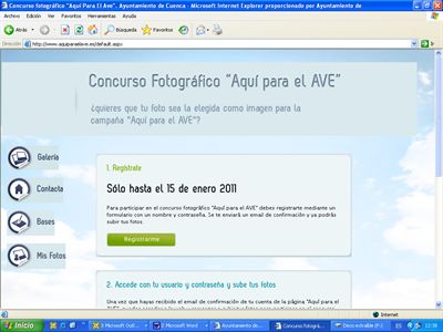 Prorrogado el plazo del concurso de fotografía “Aquí para el Ave”