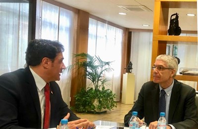 Mariscal traslada al Presidente de RENFE sus quejas por la supresión de las paradas del AVE en Cuenca