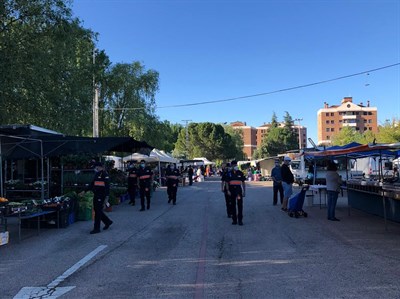 El Ayuntamiento de Cuenca amplía este martes el número de puestos del mercadillo municipal hasta alcanzar el 55%