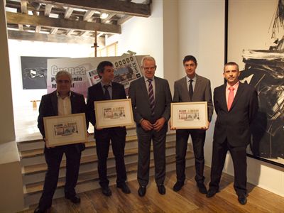 La Ciudad Histórica Amurallada de Cuenca, imagen del cupón de la ONCE