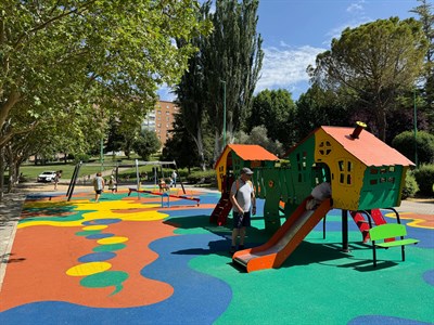 El barrio de San Fernando estrena nueva área infantil 
