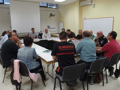 Reunión para ultimar los detalles de la llegada a Cuenca de La Vuelta 2017