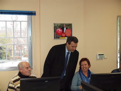 El centro de internet de la Fuente del Oro pondrá en marcha un proyecto de prestación de servicios de tramitación