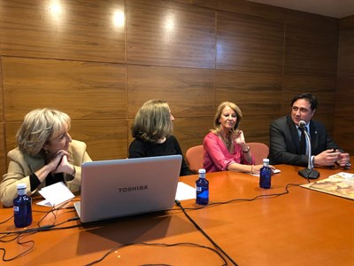 Mariscal agradece a las nietas del maestro Cabañas la donación de su legado