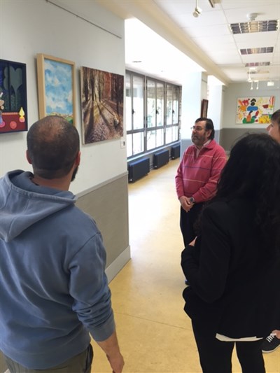 La exposición Arte y Discapacidad supone el inicio de la ‘Semana de la Juventud y las Personas con Discapacidad’