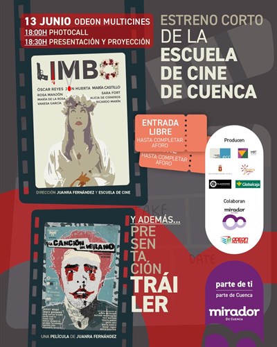 La Escuela Municipal de Cine de Cuenca estrena este viernes su cortometraje ‘Limbo’