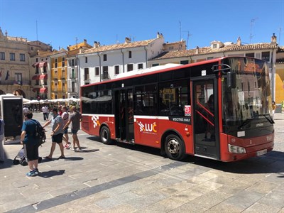 Las lanzaderas al Casco Antiguo saldrán desde la rotonda de El Sargal con Colón entre las 15,00 y las 20,00 horas con motivo del Triatlón Ciudad de Cuenca