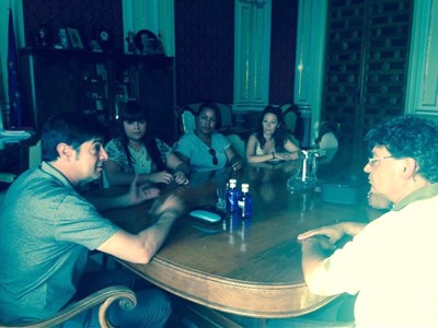 El alcalde conoce el proyecto de la asociación “Voluntarios de Cuenca”