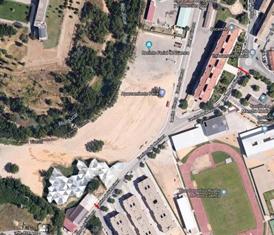 Cortada la calle Camino de la Resinera hasta que finalice la Feria de San Julián