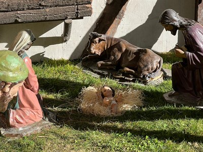 La Concejalía de Festejos amplía el servicio de seguridad privada para evitar el vandalismo en el Belén de la Plaza de la Hispanidad 