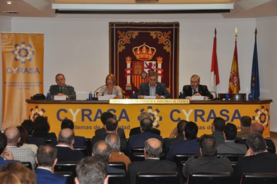 Mariscal alaba la importante labor de las empresas del sector de la seguridad con motivo del Día de la Seguridad Privada