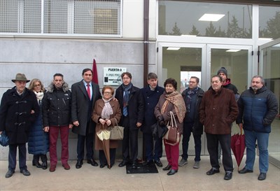 El Ayuntamiento y la Unión Balompédica Conquense recuerdan a Ángel Pérez con una placa en su honor