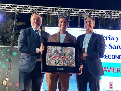 Javier Muga: “Siempre me dicen que soy pregonero de mi tierra, que llevo a Cuenca por bandera”