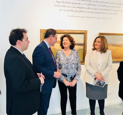 Marta Segarra asiste a la inauguración en la Casa Zavala de la exposición ‘Sorolla. Tierra adentro’ 