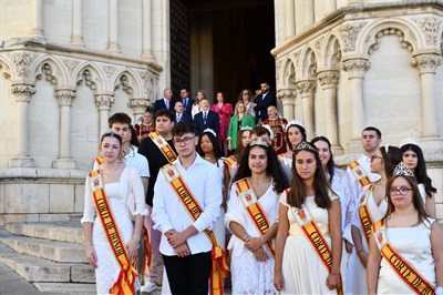 La Catedral ha acogido la eucaristía en honor a San Julián con la Corporación municipal y la Corte de Honor