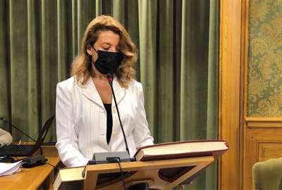 Charo Rodríguez Patiño toma posesión como concejala con un “inmenso orgullo” y “con la gran responsabilidad que ello supone”