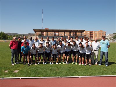 El alcalde desea suerte al Conquense para la nueva temporada