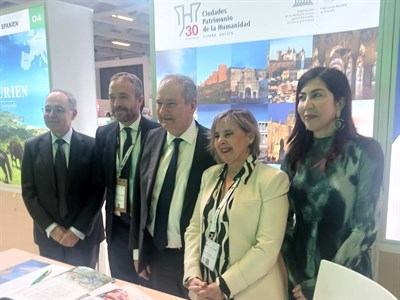 Cuenca se promociona junto a las 15 Ciudades Patrimonio de la Humanidad en la Feria de Turismo de Berlín