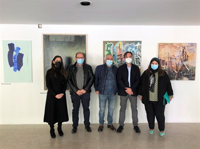 Una decena de artistas locales conforman la muestra ‘Pintores de Cuenca en Otoño’ que se puede visitar en el TAC ‘José Luis Perales’