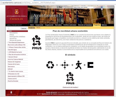 La web y el buzón de sugerencias del PMUS ya están en marcha