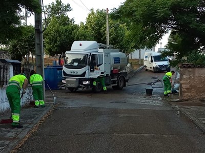 Continúa la Campaña de Limpieza Intensiva en las pedanías durante esta semana