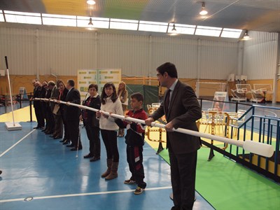 El alcalde participa junto a la ONCE en la celebración del Día del Bastón Blanco 