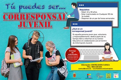 La Concejalía de Juventud ultima la puesta en marcha del programa ‘Corresponsales Juveniles’  