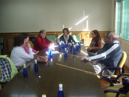 Mª Ángeles García se reunió con la nueva Asociación de Vecinos de la zona Centro
