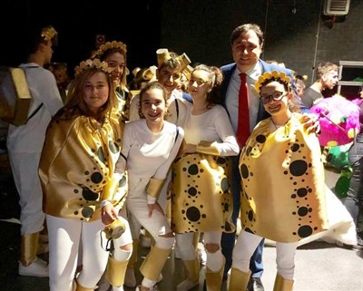 Mariscal elogia la labor del programa ‘Música en las Aulas’ en el acercamiento de la música a los escolares 