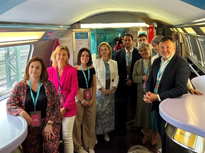 Dolz valora que la oferta diaria de trenes de Alta Velocidad que paran en Cuenca se amplía hasta 68 con la llegada de la compañía Ouigo