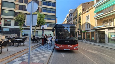 Las lanzaderas al Casco Antiguo prestarán servicio durante el puente de Todos los Santos