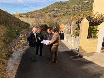 El Ayuntamiento de Cuenca recibe obras del Plan de Obras y Servicios de 2016 realizadas en varias pedanías
