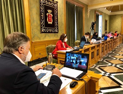 El alcalde convocará periódicamente a la Junta de Portavoces para informar de los avances en la calle Canónigos