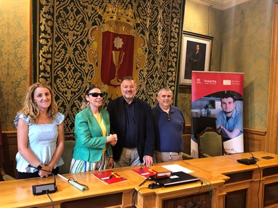 El Ayuntamiento de Cuenca e Inserta Empleo firman un convenio para fomentar el empleo de las personas con discapacidad