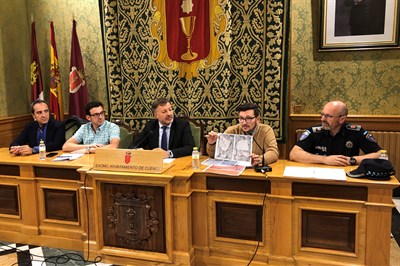 El Ayuntamiento de Cuenca inicia una campaña planificada de limpieza de grafitis